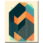 Painting by Numbers Colorful Shapes II